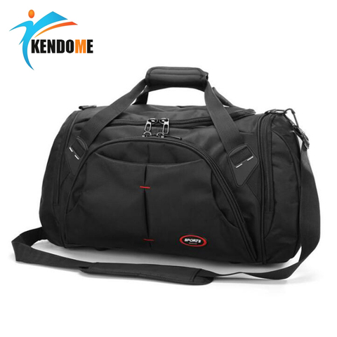 Top Quality Large Size Waterproof Outdoor Sports Training Handbag Gym Bag Men Women Independent Shoes Storage Shoulder Bag ► Photo 1/6