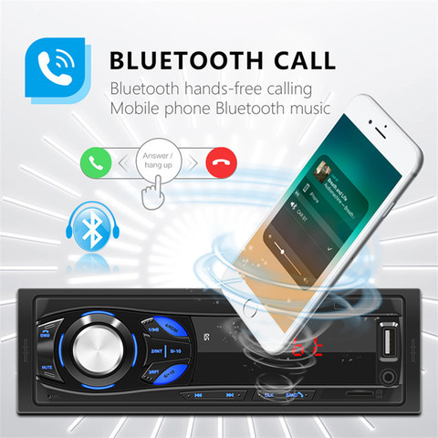 Buy Online 12v Autoradio Bluetooth Car Radio Mp3 Player Stereo Fm Usb Aux Audio Auto Electronics In Dash Handsfree Car Kit Music Adapter Alitools