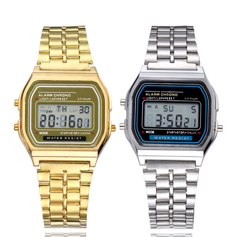 2022 New Digital LED Watch For Men Multifunction Alarm Electronic Clock Waterproof Simple Men Women Stopwatch LED Watches Clocks ► Photo 1/6