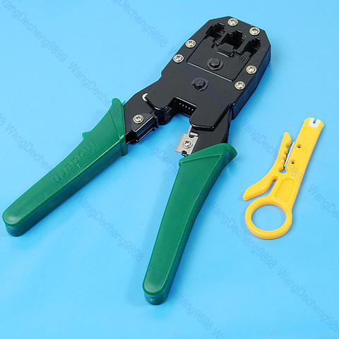 Hot RJ45 RJ11 RJ12 CAT5 Network Lan Cable Wire Stripper Crimper Crimp PC Tool ► Photo 1/2