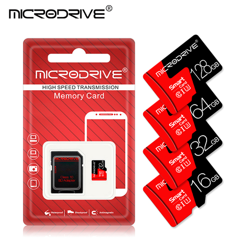 Buy Online New Microdrive Class 10 32gb Memory Card Sdxc 128gb 64gb Sdhc 32gb 16gb U3 U1 Micro Sd Card Tf Cards Memory Flash Microsd Card Alitools