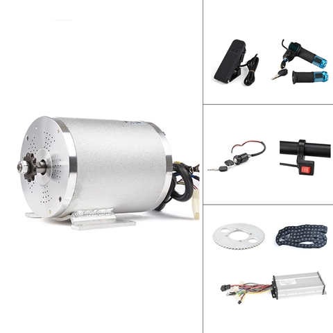 Electric Scooter Kit Electric Bike Conversion Kit 2000w 36V 48V Electric Motor for Skateboard Ebike Motor Controller ATV Go Kart ► Photo 1/6