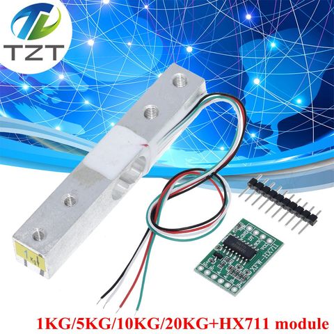 TZT Load Cell Weight Sensor 1KG 5KG 10KG 20KG HX711 Module Electronic Scale Aluminum Alloy Weighing Pressure Sensor Ad Module ► Photo 1/6