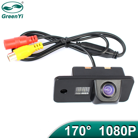 GreenYi 170 Degree 1080P AHD Special Vehicle Rear View Camera for AUDI A3 S3 A4 S4 A6 A6L S6 A8 S8 RS4 RS6 Q7 Car Trajectory ► Photo 1/6