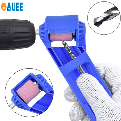 1 Set Corundum Grinding Wheel Drill Bit Sharpener Titanium Drill Portable Drill Bit Powered Tool Parts ► Photo 1/6