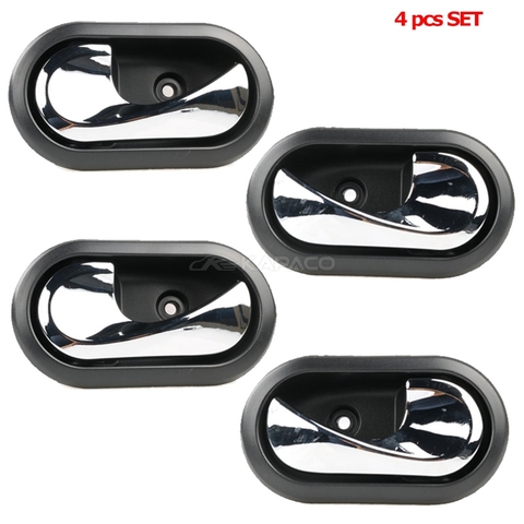 4/2/1pcs Car Interior Door Handles Inside Inner Door knob 8200733848 8200733847  For 2012-2016 Duster Renault Logan ► Photo 1/6