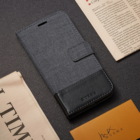 For Redmi Note 9S 8T 9 8 Pro 7 7A 8A 6 5 4 4X 6A 5A 4A Fabric Leather Flip Book Case Cover For Xiaomi Mi 9T Note 10 Pro 9 8 SE ► Photo 1/6