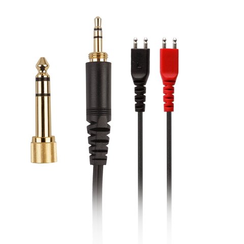 Replacement Cable for Sennheiser HD25 HD25-1 HD265 HD535 HD545 HD560 HD565 HD580 HD600 HD650 Headphones  Gold Plated Audio Lead ► Photo 1/5