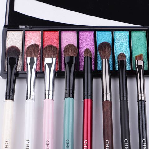 MyDestiny 9pcs professional Natural pony hair makeup brushes set-Eye Shadow&Eye brow&Nasal Shadow&Blending&Concealer&eyeliner ► Photo 1/6