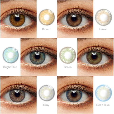 Colored Eye Contacts Hidrocor Color Lens Most Natural Looking Cosmetic  Contact Lenses - China Color Contact Lens and Color Contact Lenses price