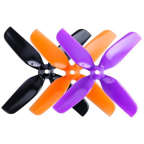 HQprop HQ 40mm 1.6inch Propeller 4-Blade 1.5mm Shaft Prop 1.6X1.6X4 Props For RC DIY FPV Racing Drone 2pairs ► Photo 1/6