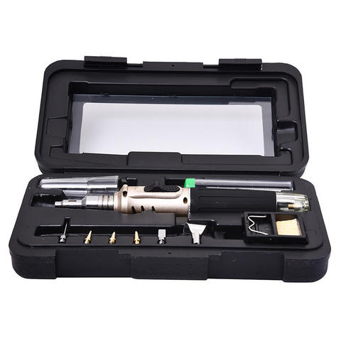 HS-1115K Professional Butane Gas Soldering Iron Kit Welding Kit Torch ► Photo 1/6