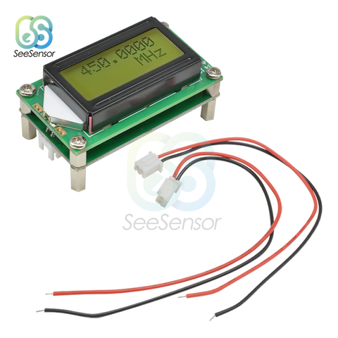 1MHz-1.2GHz RF Frequency Counter Tester PLJ-0802-E Digital LCD screen display Meter For Ham Radio DC 9-12V ► Photo 1/6