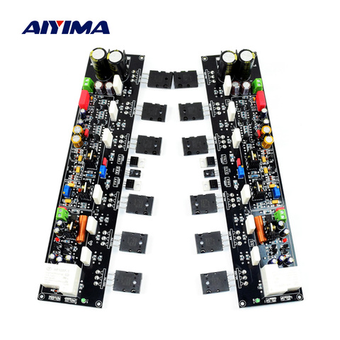 AIYIMA 2Pcs Amplificador KSA50 Tube Amplifier 2SA1943 2SC5200 MJE15034 MJE15035 Class A Sound Amplifier DIY Home Theater ► Photo 1/6