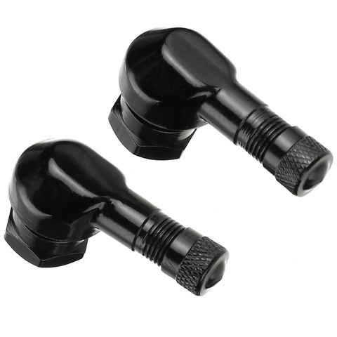 2Pcs 90 Degree 11.3mm Aluminum Alloy Motorcycle Wheel Tire Valve Stems Caps CNC Moto ATV Tire Accessories ► Photo 1/6