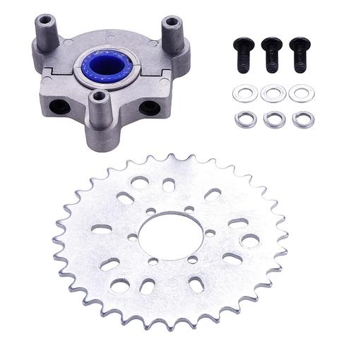 32T Sprocket Adapter Fit 1.5 inch 1 1/2 inch 415 Chain 49cc 50cc 66cc 80cc 2 Stroke Motorized Bike ► Photo 1/6