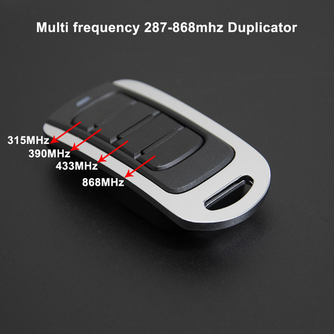 280-900MHz Duplicator Garage Door Remote Control Cloning Fixed Code Rolling Code 433/418/390/315/868MHz Gate Command Transmitter ► Photo 1/6