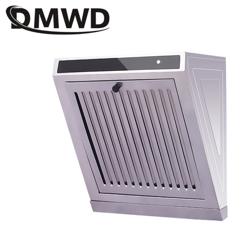 DMWD Mini Side Suction Range Hood Kitchen Oil Smoke Exhauster Cleaner Ventilator Cooker Hoods Exhaust Fan Lampblack Machine EU ► Photo 1/2