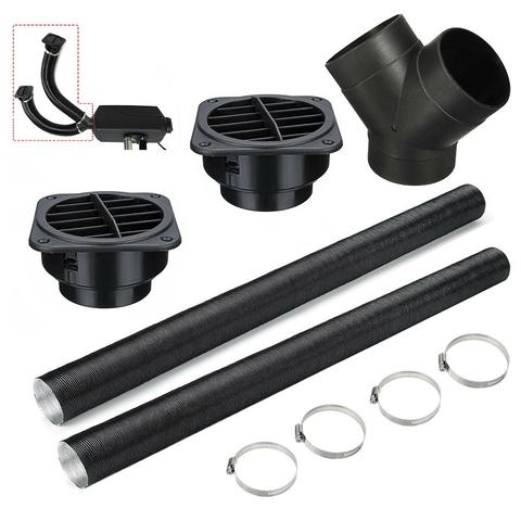 60/75mm Car Auto Heater T Y Pipe Duct Warm Air Outlet For Webasto Eberspacher Propex Parking Diesel Heater ► Photo 1/6