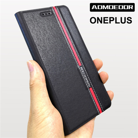 oneplus 3 3T 5 5T 6 6T 7 7T 8 pro Nord Case thin Leather flip cover for one plus 1+ 7 6T 5T 3T back cases Wallet Style Stand ► Photo 1/6
