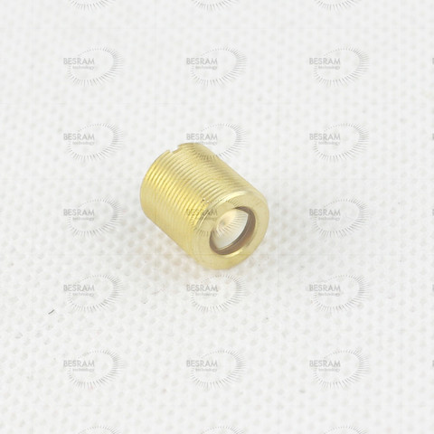G7 Aspheric Glass lens D=7mm FL=8mm for RGB Laser 400nm-700nm with M9*0.5 Frame ► Photo 1/6