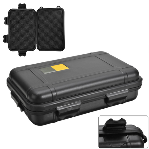 Portable Waterproof Shockproof Outdoor Airtight Storage Case Survival Tool Container Anti Pressure Carry Box Small / Large Size ► Photo 1/6