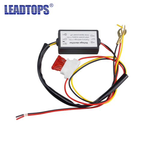 LEADTOPS   DRL Controller Auto Car LED Daytime Running Light Relay Harness Dimmer On/Off 12V Fog Light Controller 2016    G ► Photo 1/6