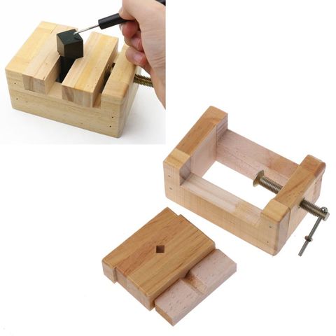 Wood Working Mini Flat Pliers Vise Clamp Table Bench Vice Seal Hand Tools For Woodworking Carving Engraving Tool ► Photo 1/6