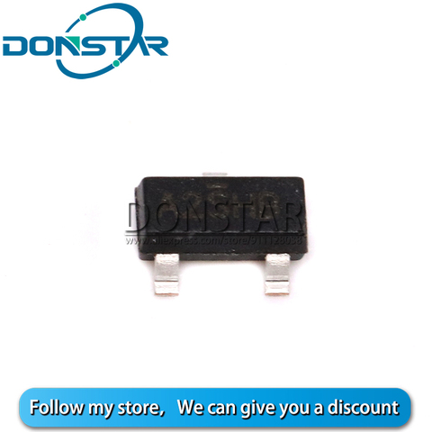 100PCS A2SHB SI2302 SOT-23 SI2302DS 2302 sot smd Triode Transistor new and original ► Photo 1/5