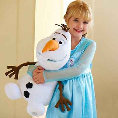 Disney Hot Movies Frozen 30cm 50cm Olaf Plush Kawaii Snowman Cartoon Cute Plush Stuffed Animals Doll Toys Brinquedos Juguetes ► Photo 1/6