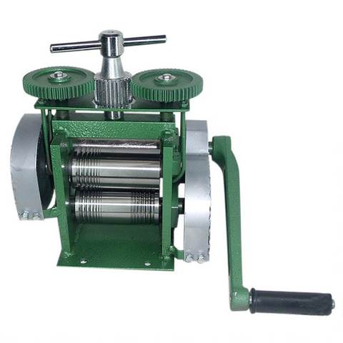 Hand Operate mini jewelry Rolling Mill  gold silver rolling mill with Maximum opening 0-5 mm, tablet press machine manual ► Photo 1/3