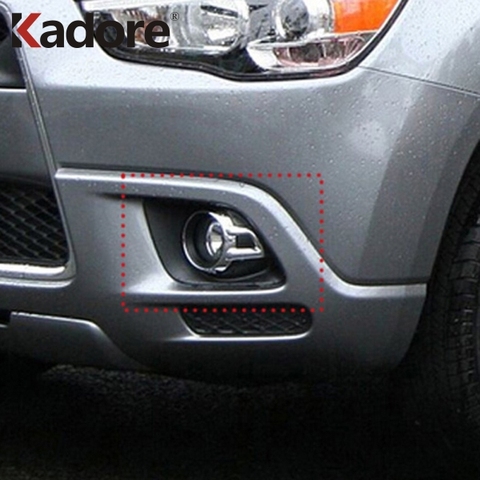 For Mitsubishi Outlander Sport ASX 2010 2011 2012 ABS Chrome Front Foglight Fog Light Cover Trim Car Exterior Accessories ► Photo 1/6