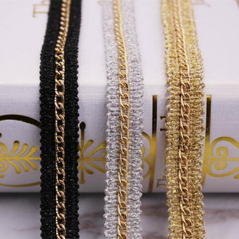 Lace Trim embroidered Lace Ribbon Braided Lace Ribbon Clothes Accessories Collar Sewing Garment Embroidered Materials trimmings ► Photo 1/6