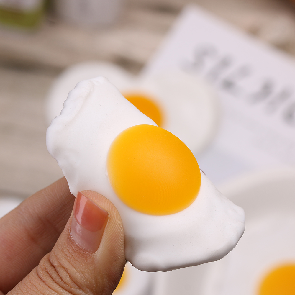 von Parteien Simuliert gebratenes Ei Kitchen Spielzeug Fake Food Poached Eggs 