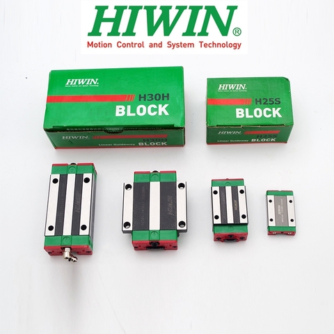 original HIWIN linear guide block carriage HGH HGW EGH 15 20 25 30 35 CA CC MGN 7 9 12 15 C H for HGR EGR MGNR linear rail CNC ► Photo 1/6