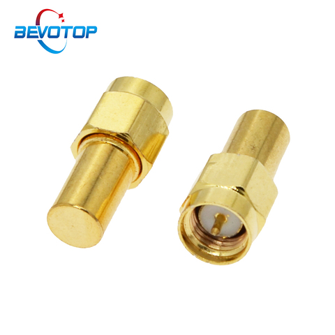 2PCS 1W 3.0GHz 50ohm SMA/RP-SMA Male RF Coaxial Termination Dummy Load Connector Socket Brass Straight Coaxial RF Adapters ► Photo 1/5
