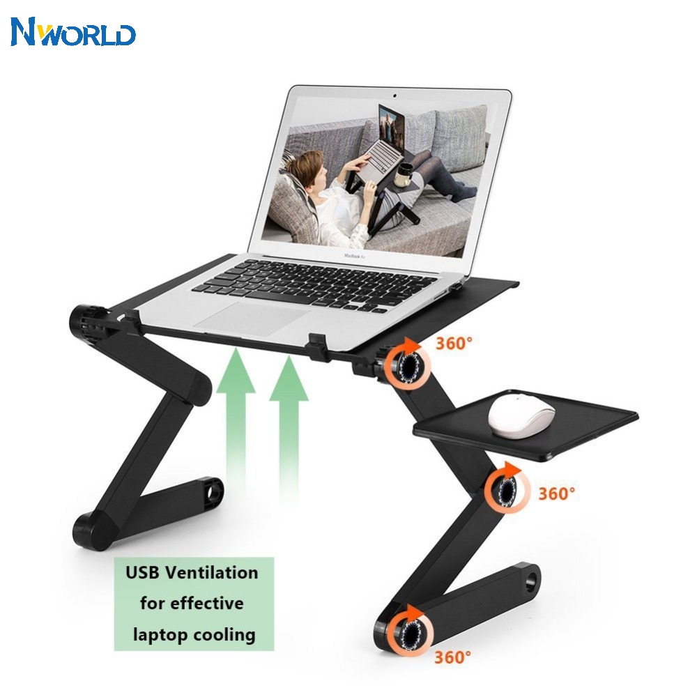 Buy Online Two Fan Computer Stand Portable Adjustable Foldable