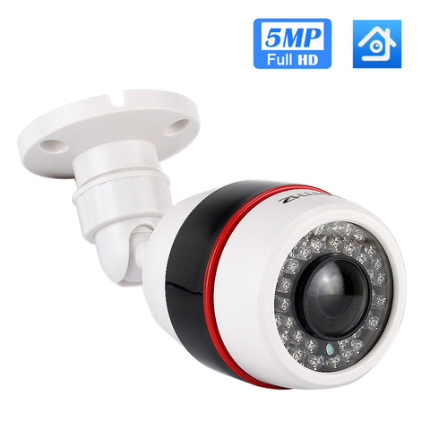 HD POE H.265+ 5MP Panoramic IP Camera 4MP 3MP 2MP POE 1.7 FishEye Lens Wide Angle Outdoor Security Camera Motion Detection Xmeye ► Photo 1/6