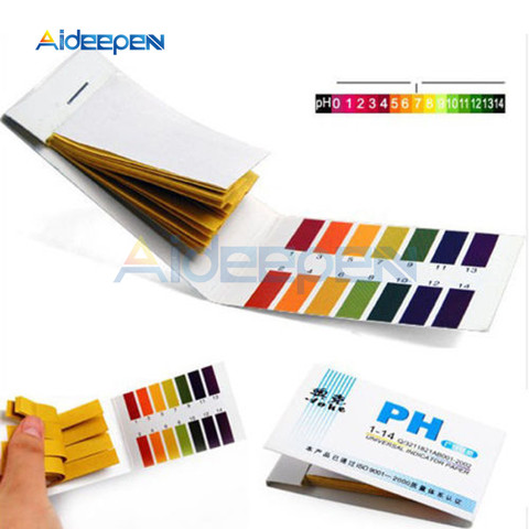 80 Strips/pack PH Test Meters Indicator Paper Full PH Meter PH Controller PH Value 1-14 Litmus Testing Paper Water Soilsting Kit ► Photo 1/5