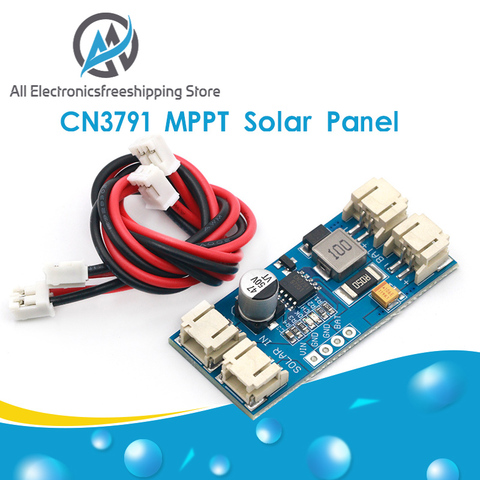 1 Cell Lithium Battery Charge 3.7V 4.2V CN3791 MPPT Solar Panel Regulator Controller Solar Panel Charger Board Controller Module ► Photo 1/6