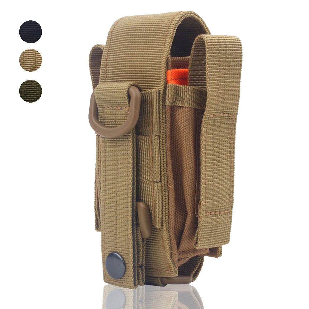 Tactical Molle 600D Universal Battery Pouch Holster Bag Pack Airsoft Hunting 