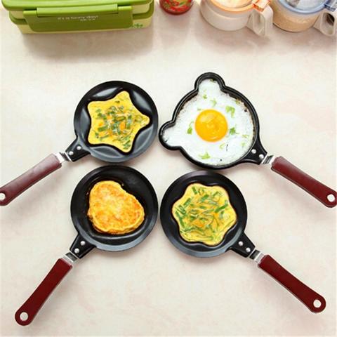 12cm Mini Frying Pan Stainless Steel Non Stick Breakfast Pot