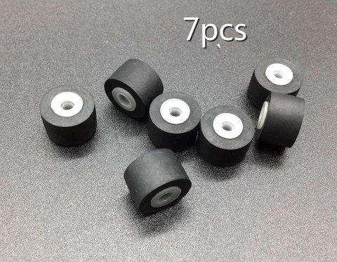 7pcs 11mm*8*2 vintage stereo audio press belt pulley deck audio pressure recorder cassette deck pinch roller tape pinch roller ► Photo 1/5