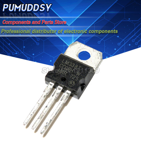 10PCS LM338T LM338 Voltage Regulator 5A 1.2V To 32V Output is short-circuit protected TO-220 ► Photo 1/1