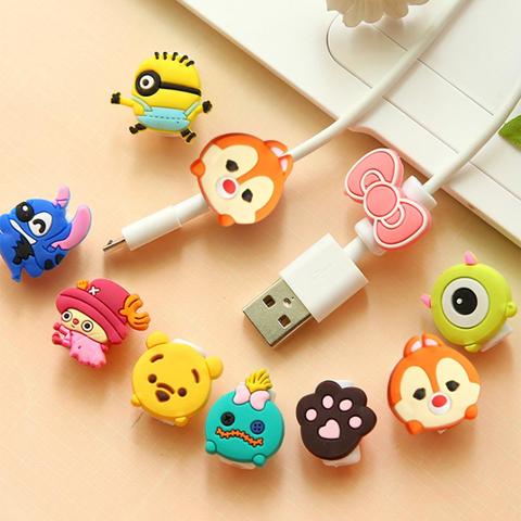 Cute Cartoon Animal Cable Bite Phone Charger Cable Protector Cord Data Line  Cover Decorate Smartphone Wire Accessories - Price history & Review |  AliExpress Seller - WonderElectronics Store 