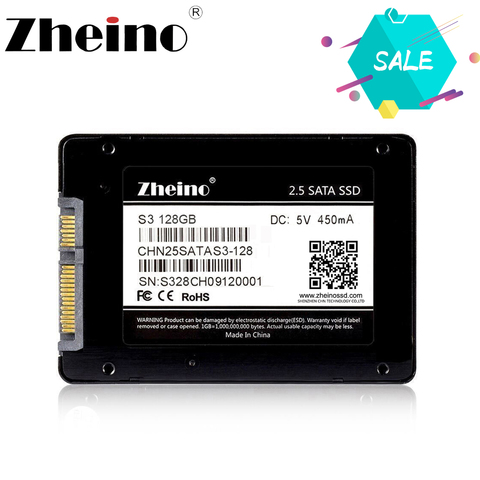 Zheino 2.5 inch SATA3 SSD 120GB 128GB 256GB 512GB SSD Internal Solid State Drive ► Photo 1/5