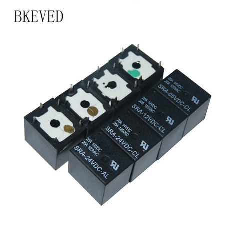 5PCS/LOT Relay SRA-12VDC-CL SRA-05VDC-CL SRA-24VDC-CL Relays 5PINS 12v 5v 24v DC High Quality T74 ► Photo 1/1