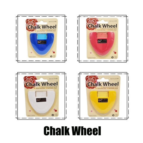 DIY Sewing Parts Chalk Wheel Three Colours --- Rosy red / Yellow / Blue/White Made in Taiwan Top quality ► Photo 1/5
