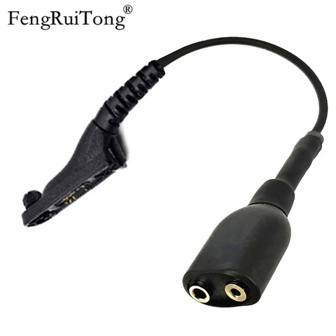 For Motorola xirp8268 APX6000 MTP850S Talkie-Walkie Adapter Cable to K 2 Pin  for BAOFENG UV5R 888s  Headset Mic Accessorie ► Photo 1/1