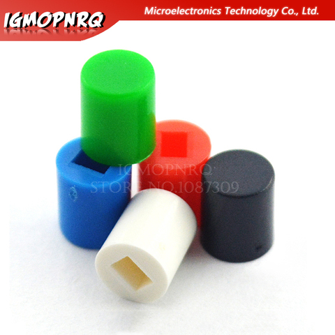 20PCS/LOT For 5.8*5.8/7*7/8*8/8.5*8.5mm Cylindrical cap Self Locking Push Tactile Power Micro Switch Kit 6 Pin Button Switches ► Photo 1/1